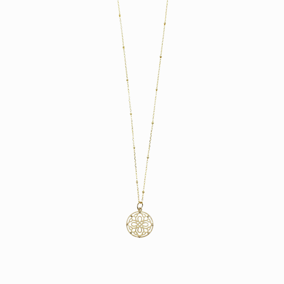 Auspicious Origin Small Pendant Necklace Gold