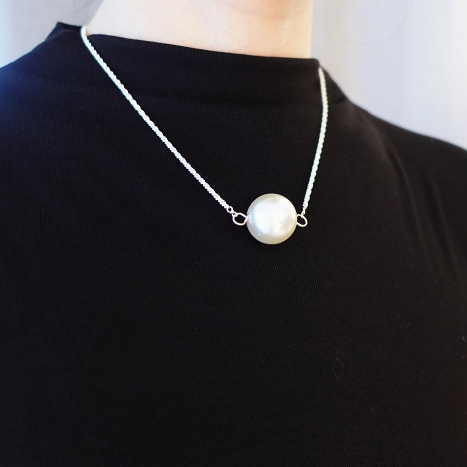 Celestial Cloud Pearl Choker Necklace - Yun Boutique