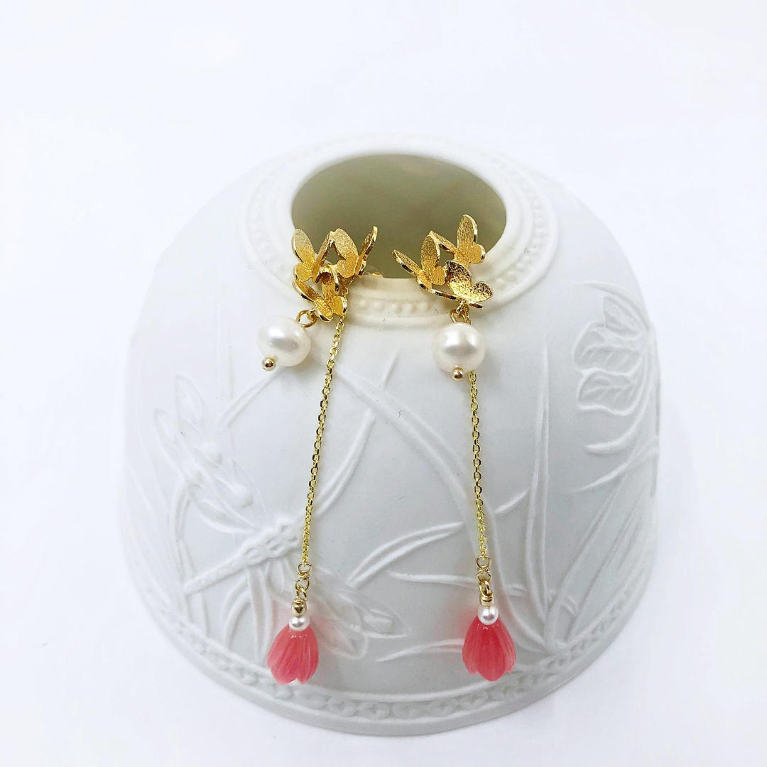 Butterfly Lovers Earrings - Yun Boutique