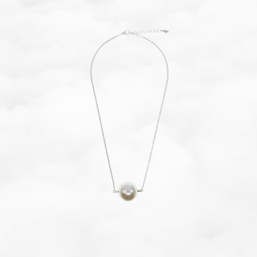 Celestial Cloud Pearl Choker Necklace - Yun Boutique