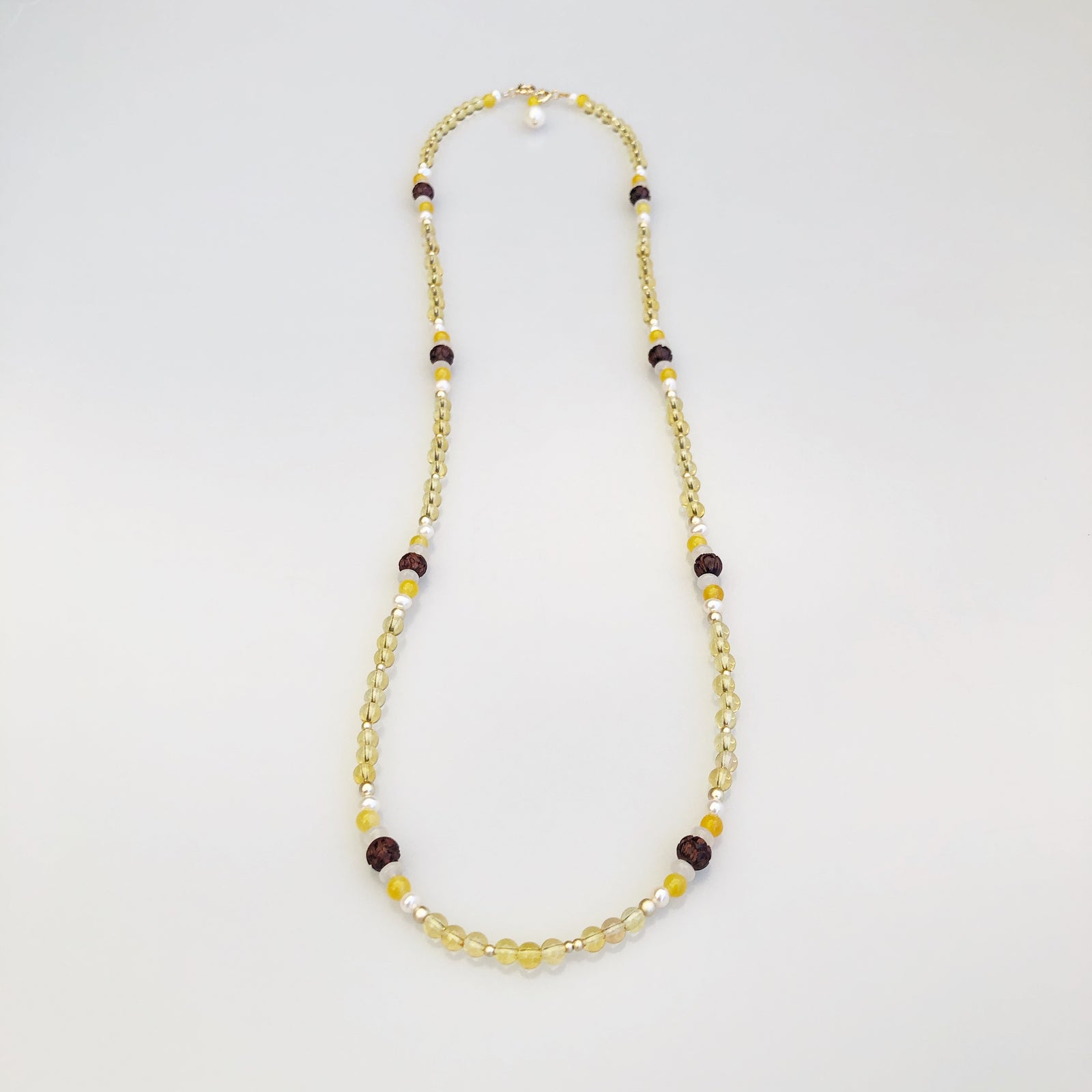 Return to Origin Beaded Crystal Necklace