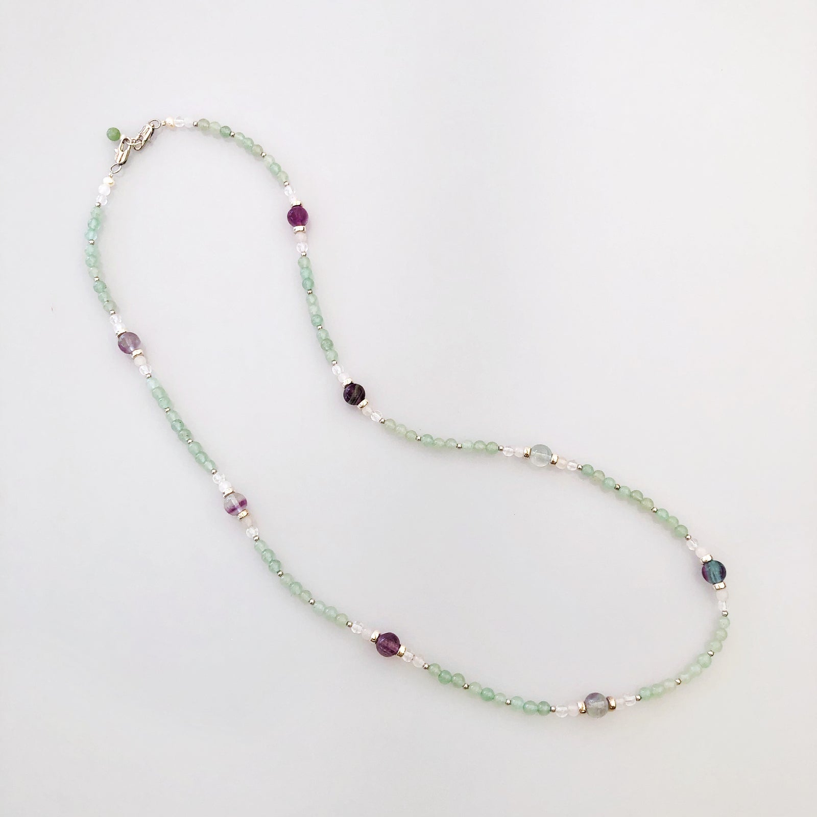 Yun Boutique Beaded Aventurine Necklace