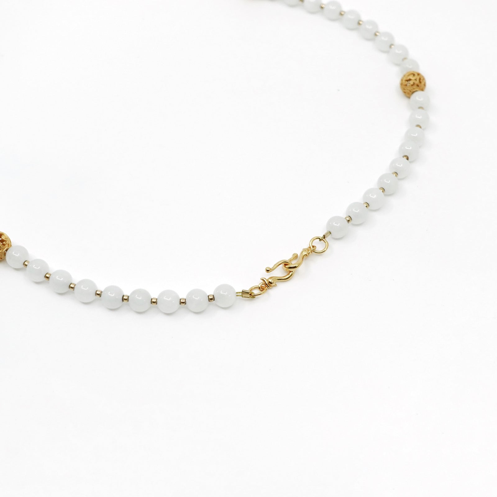 Return to Origin 6mm Moonstone Lariat Necklace Set - Yun Boutique