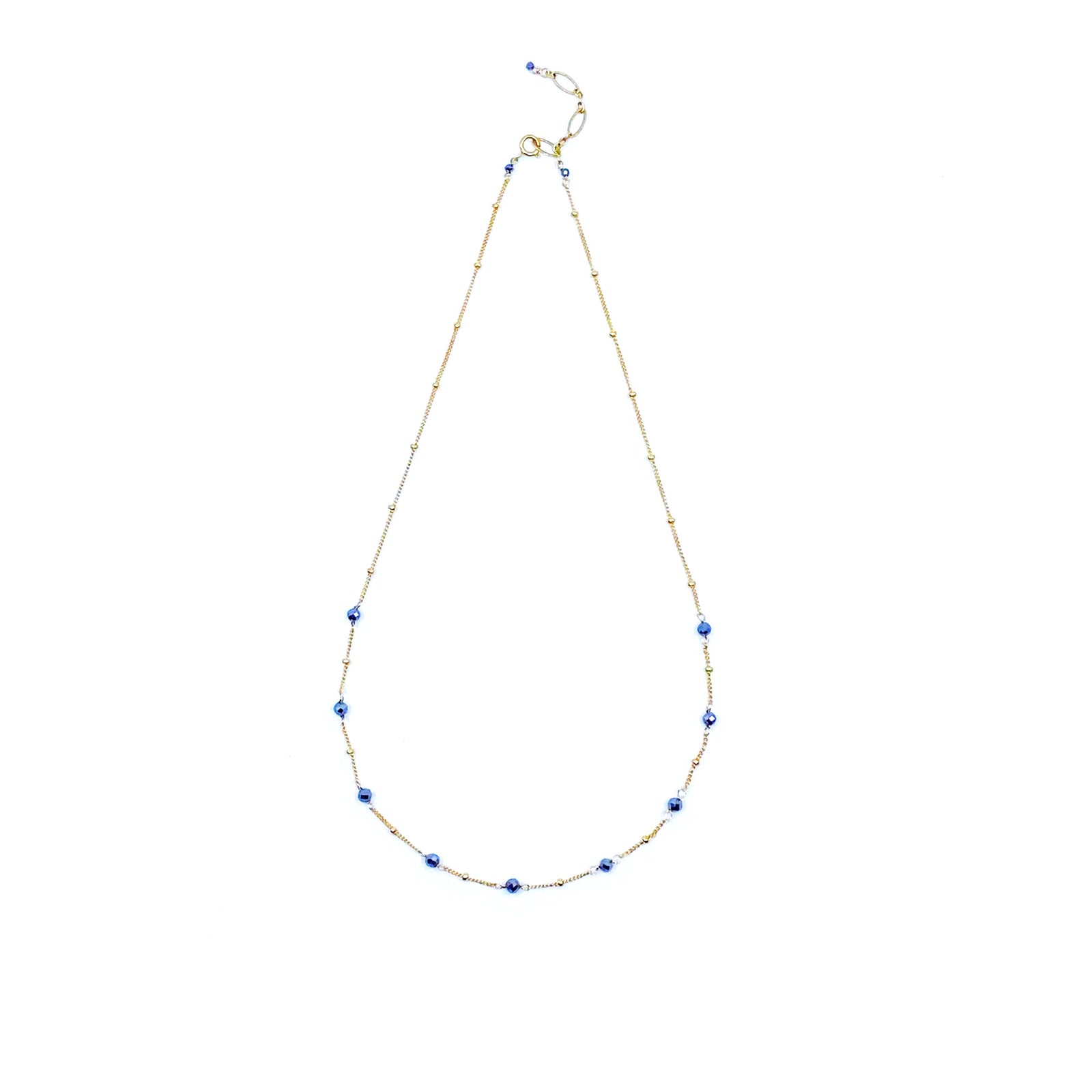 Yun Boutique The Nine Terahertz Stone Necklace in Gold Filled