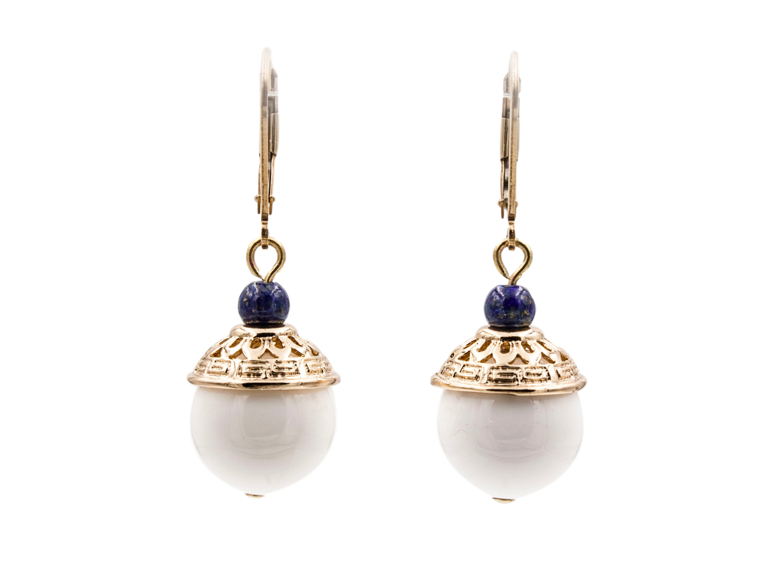 Realm of Peace Bead Drop Earrings - Yun Boutique