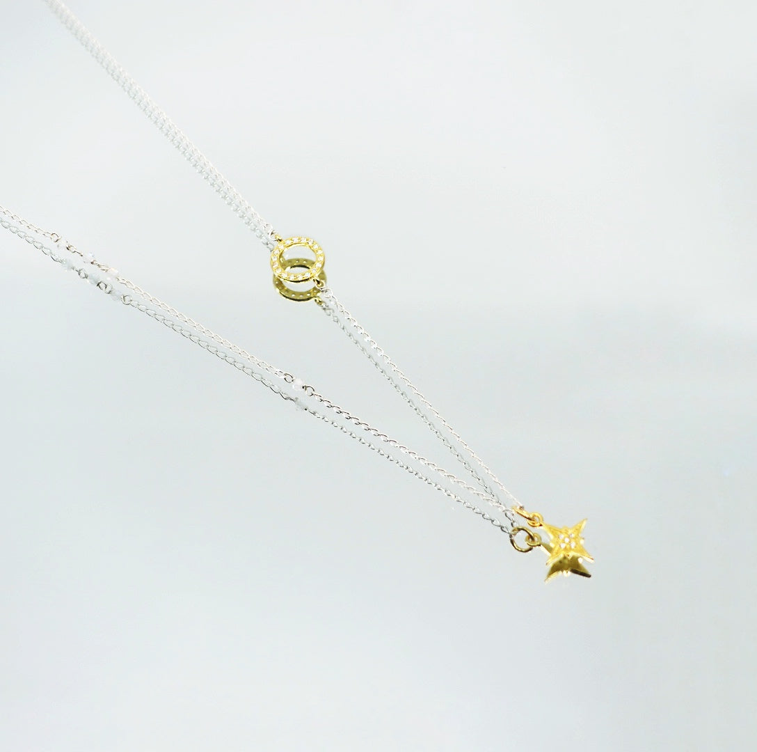 Guiding Star Long Chain Necklace - Yun Boutique