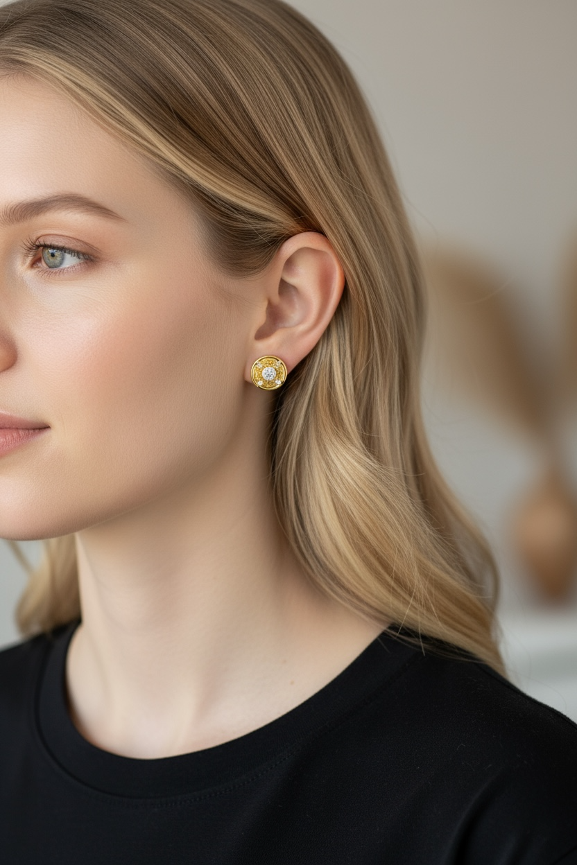 Revive Your Inner Kingdom Stud Earrings - Yun Boutique