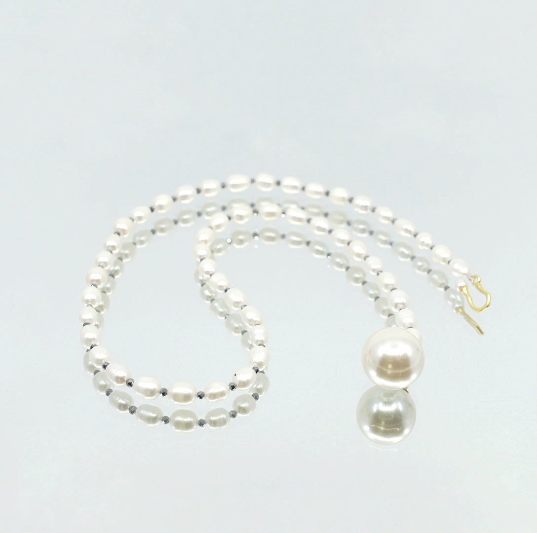 Multi-style 16 Inch Pearl Necklace - Yun Boutique