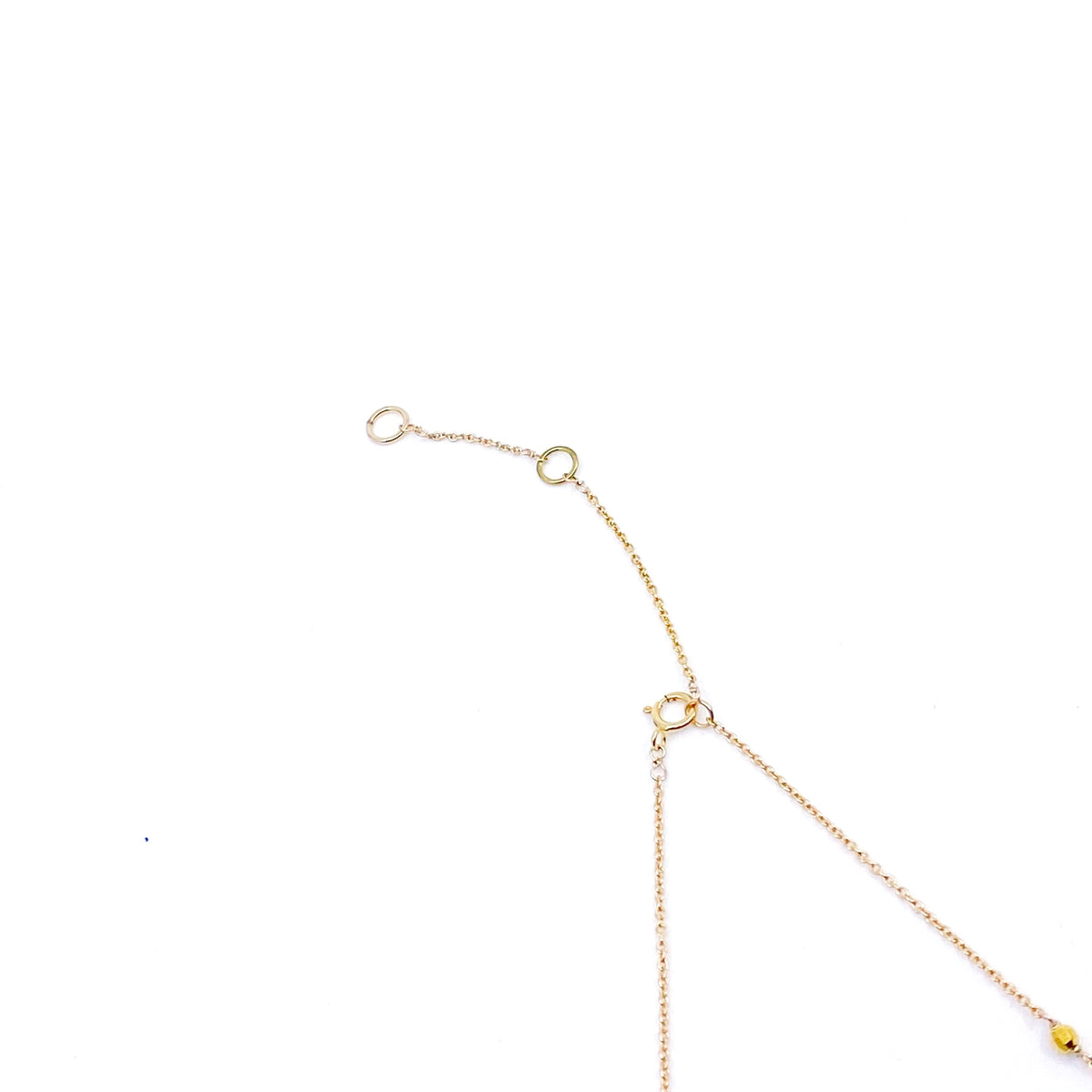 The Nine Terahertz Stone Necklace in Gold Filled - Yun Boutique