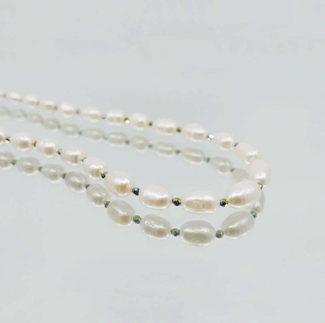 Multi-style 16 Inch Pearl Necklace - Yun Boutique