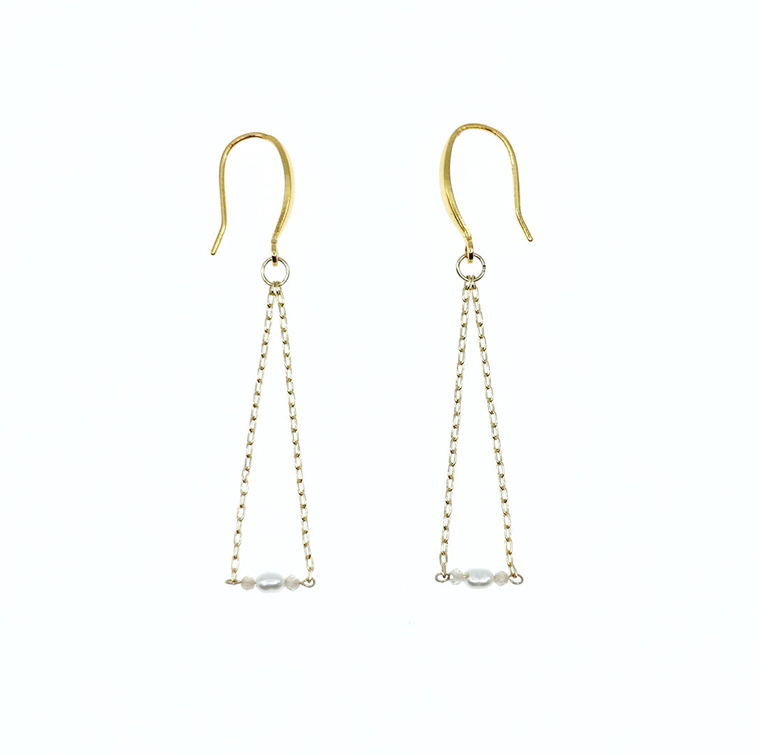 Radiance Earrings (Champagne) - Yun Boutique
