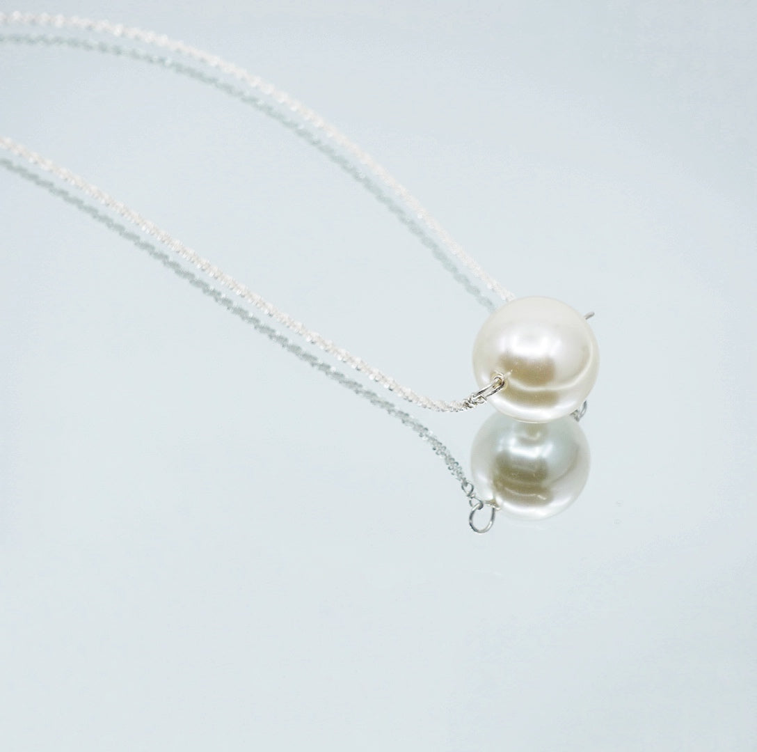 Celestial Cloud Pearl Choker Necklace - Yun Boutique