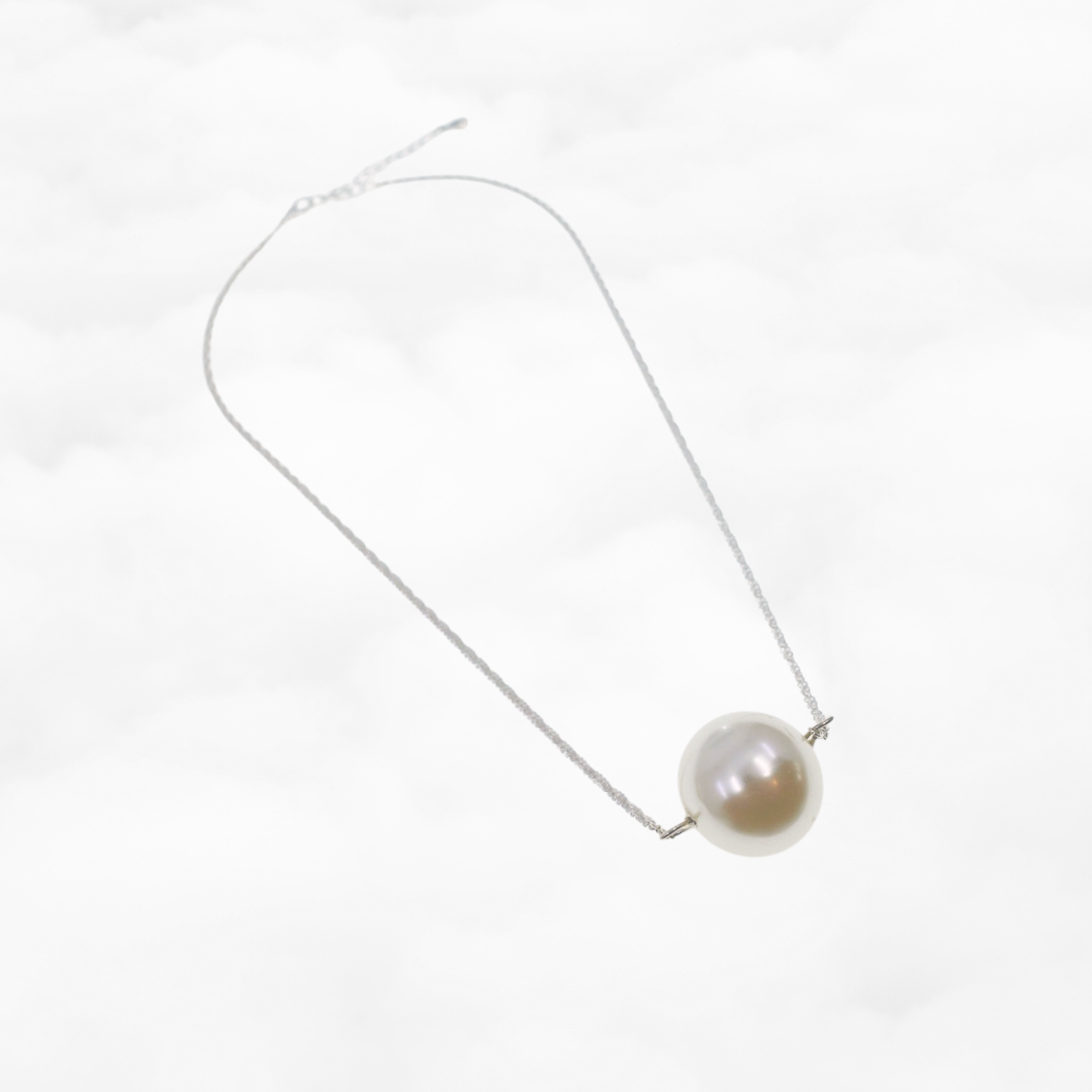 Celestial Cloud Pearl Choker Necklace - Yun Boutique