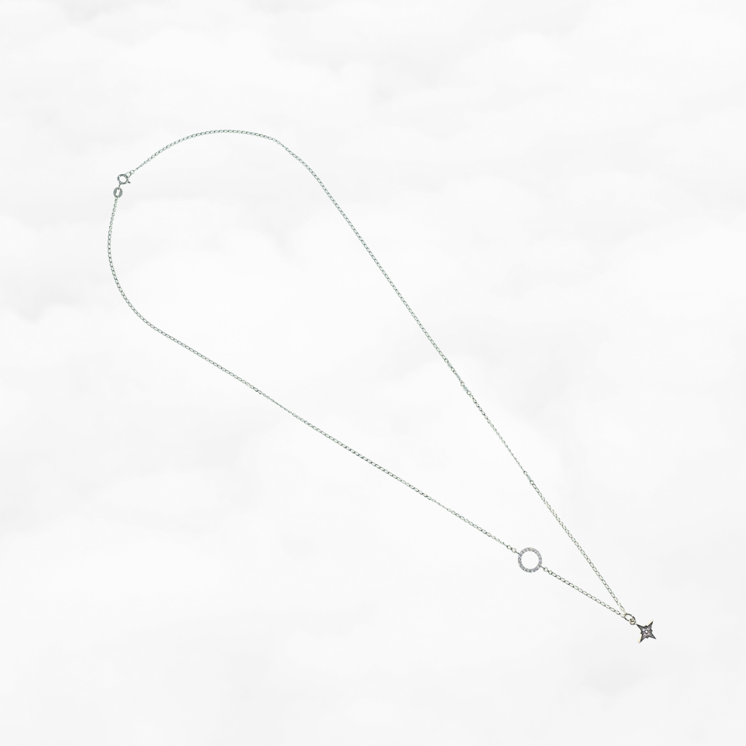 Guiding Star Long Chain Necklace - Yun Boutique