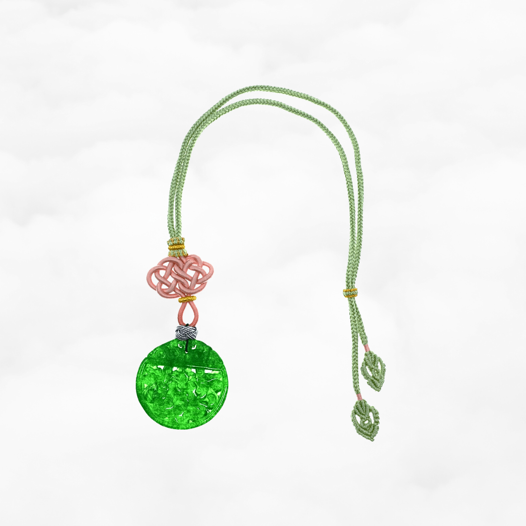 Chinese Knot Jade Pendant Necklace - Yun Boutique