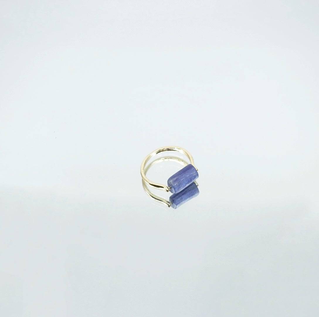 Natural Kyanite Stack Ring - Yun Boutique