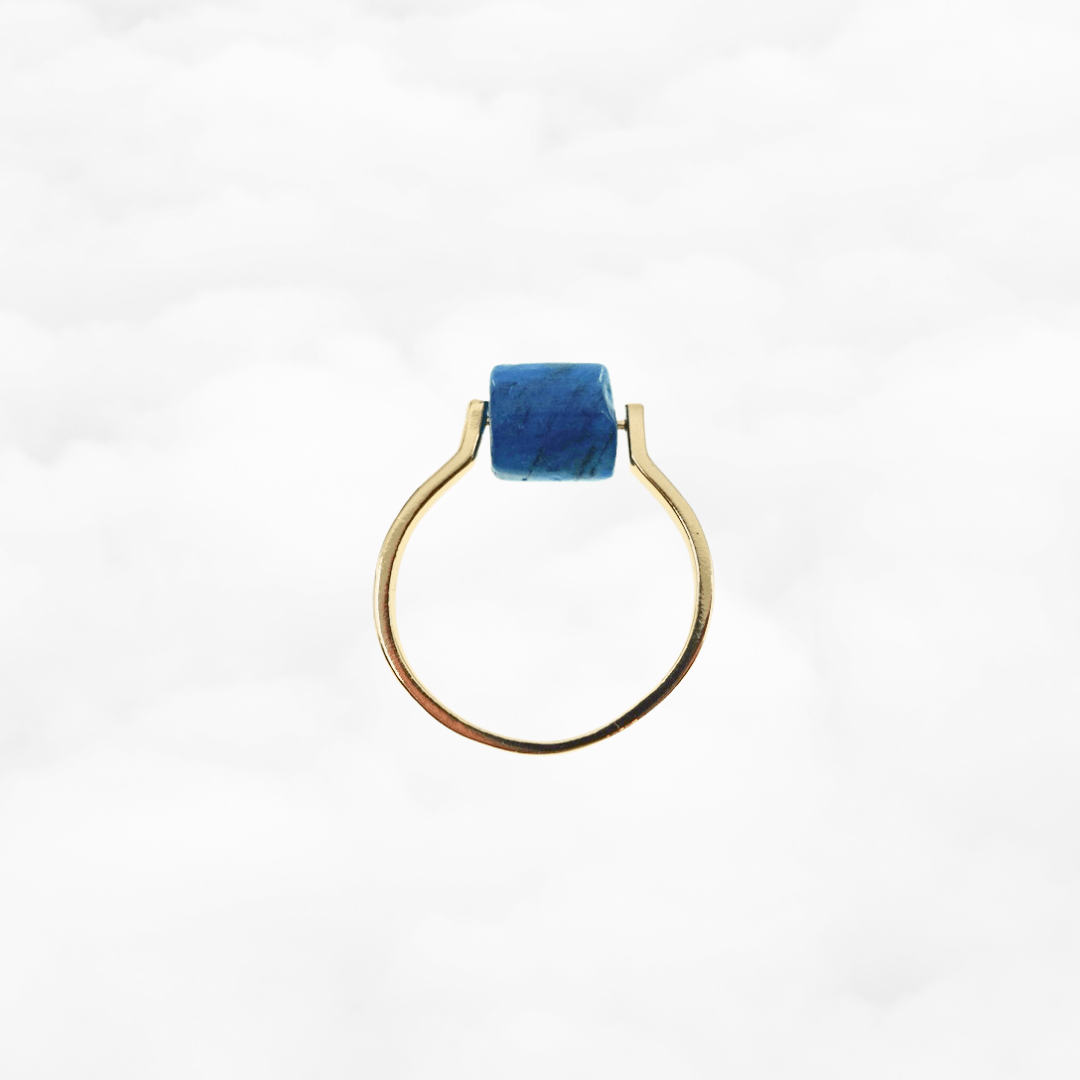 Natural Apatite Stack Ring - Yun Boutique