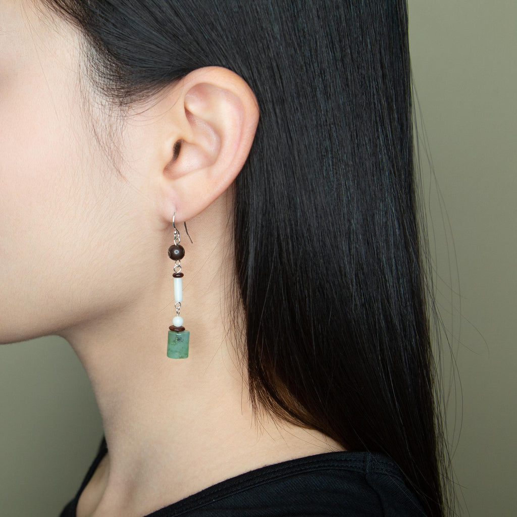 Natural Magnolia Flower Earrings | Flower earrings, Etsy earrings, Jade  earrings