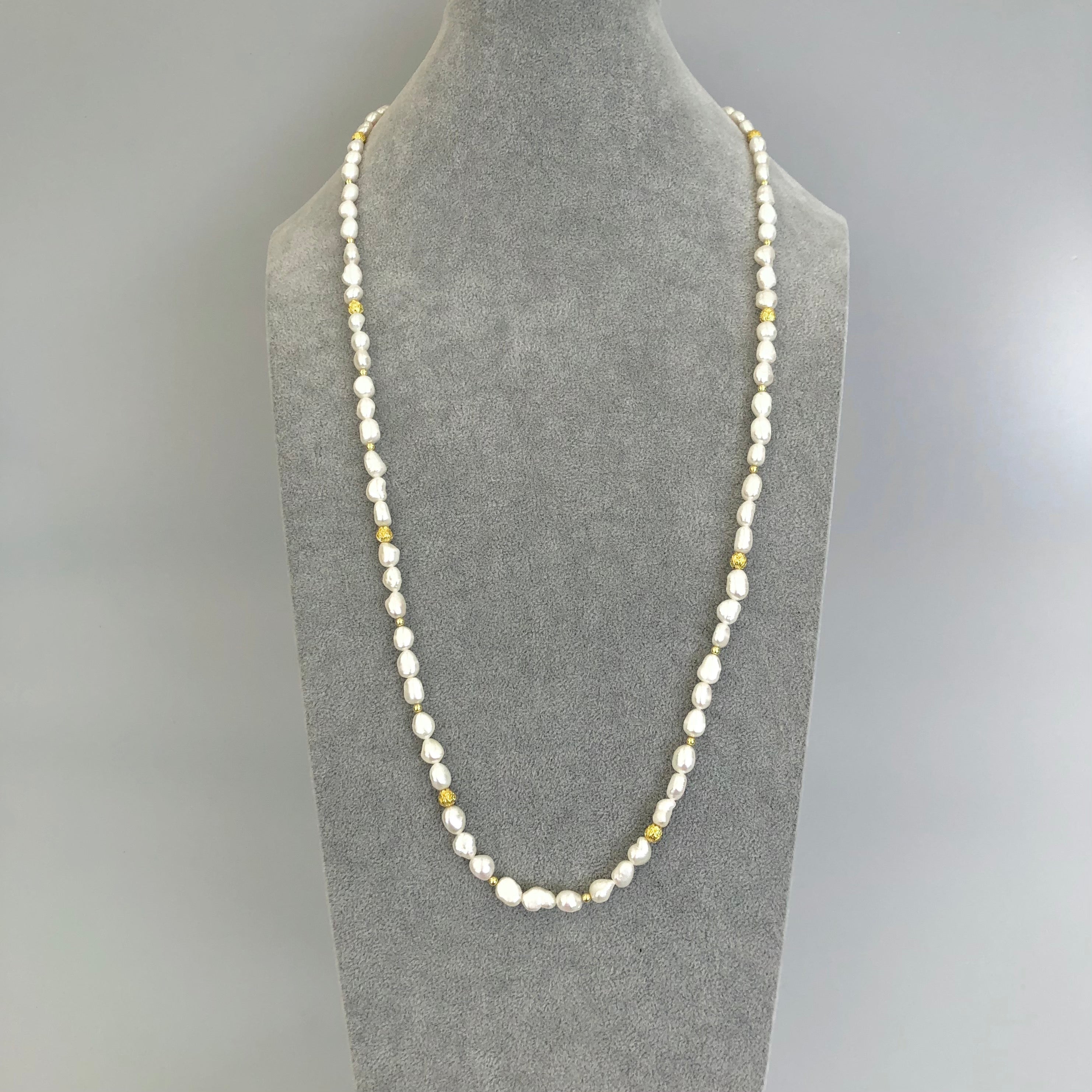 Multi-style Baroque Pearl Lariat Necklace Set | Asian Boutique Jewelry from  New York | Yun Boutique