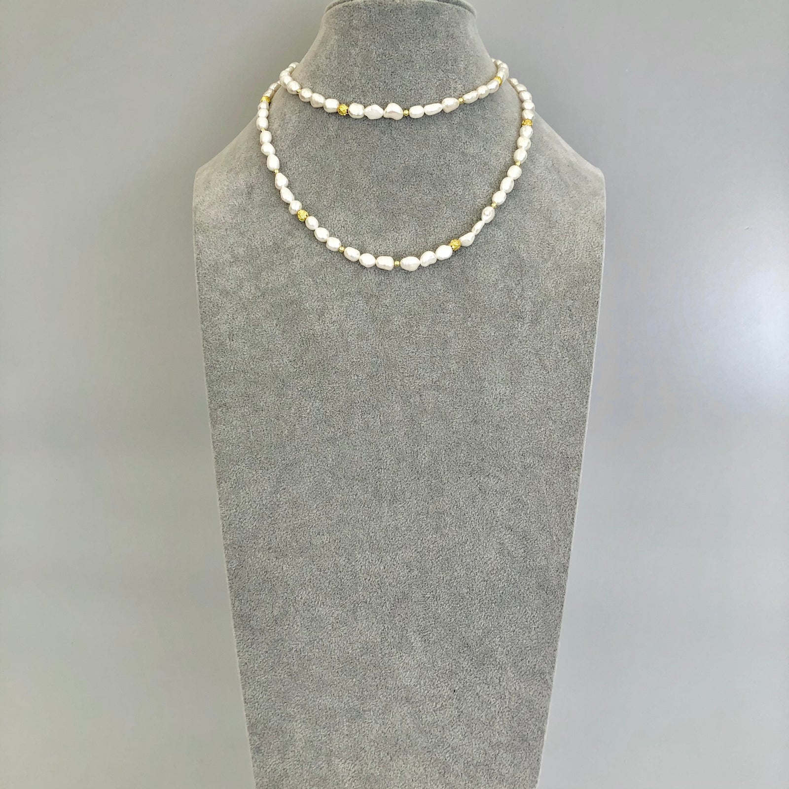 Multi-style Baroque Pearl Lariat Necklace Set - Yun Boutique