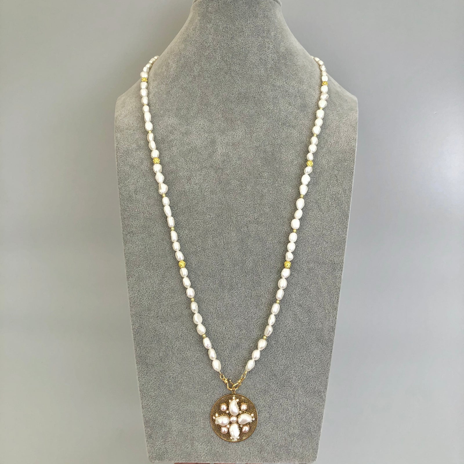 Multi-style Baroque Pearl Lariat Necklace Set - Yun Boutique