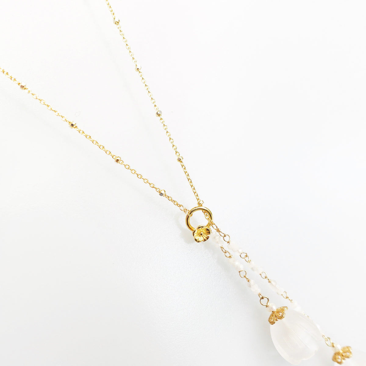 Udumbara Flower Necklace - Yun Boutique