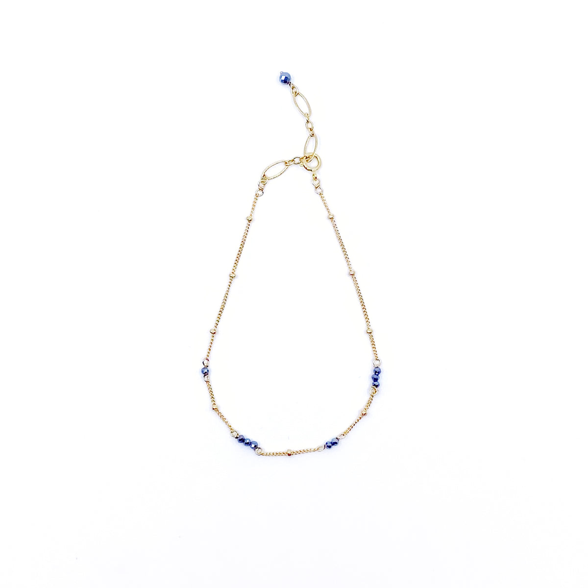 Yun Boutique The Nine Terahertz Stone Bracelet in Gold Filled