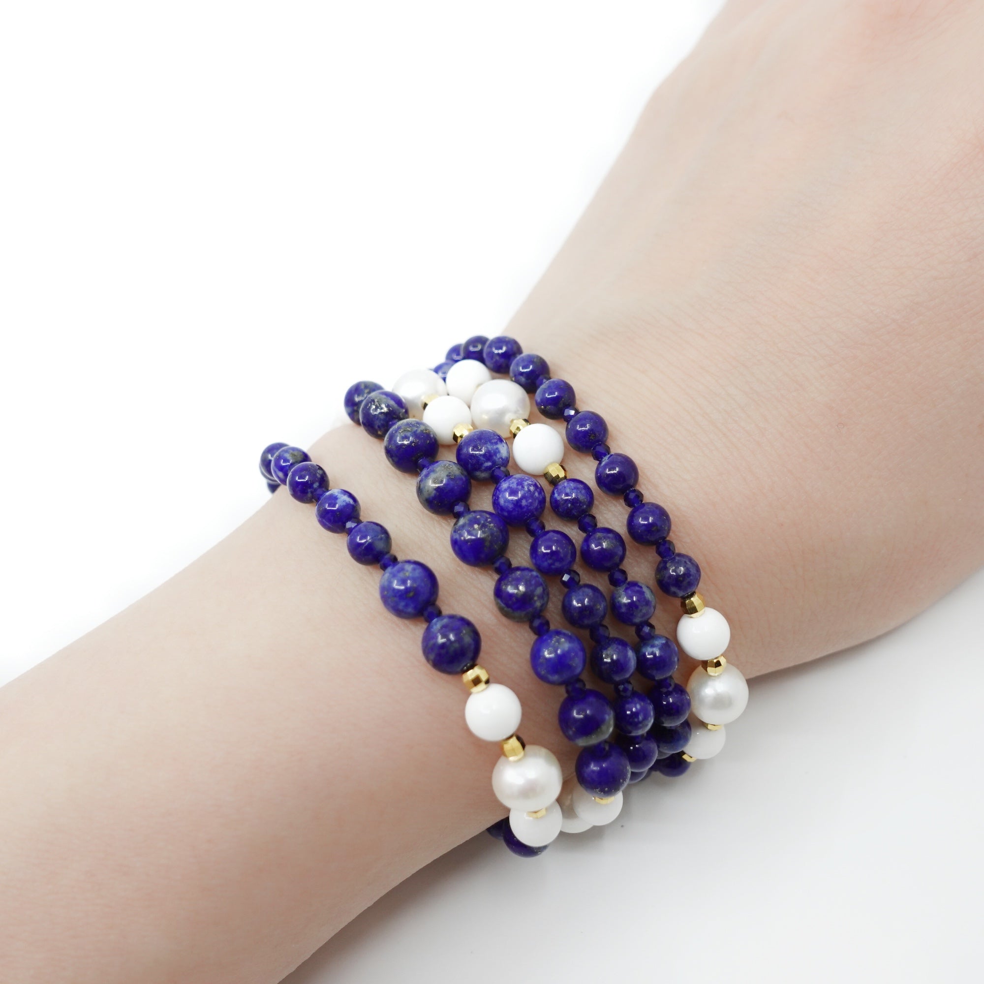 Return to Origin Lapis Tassel Pendant Necklace - Yun Boutique
