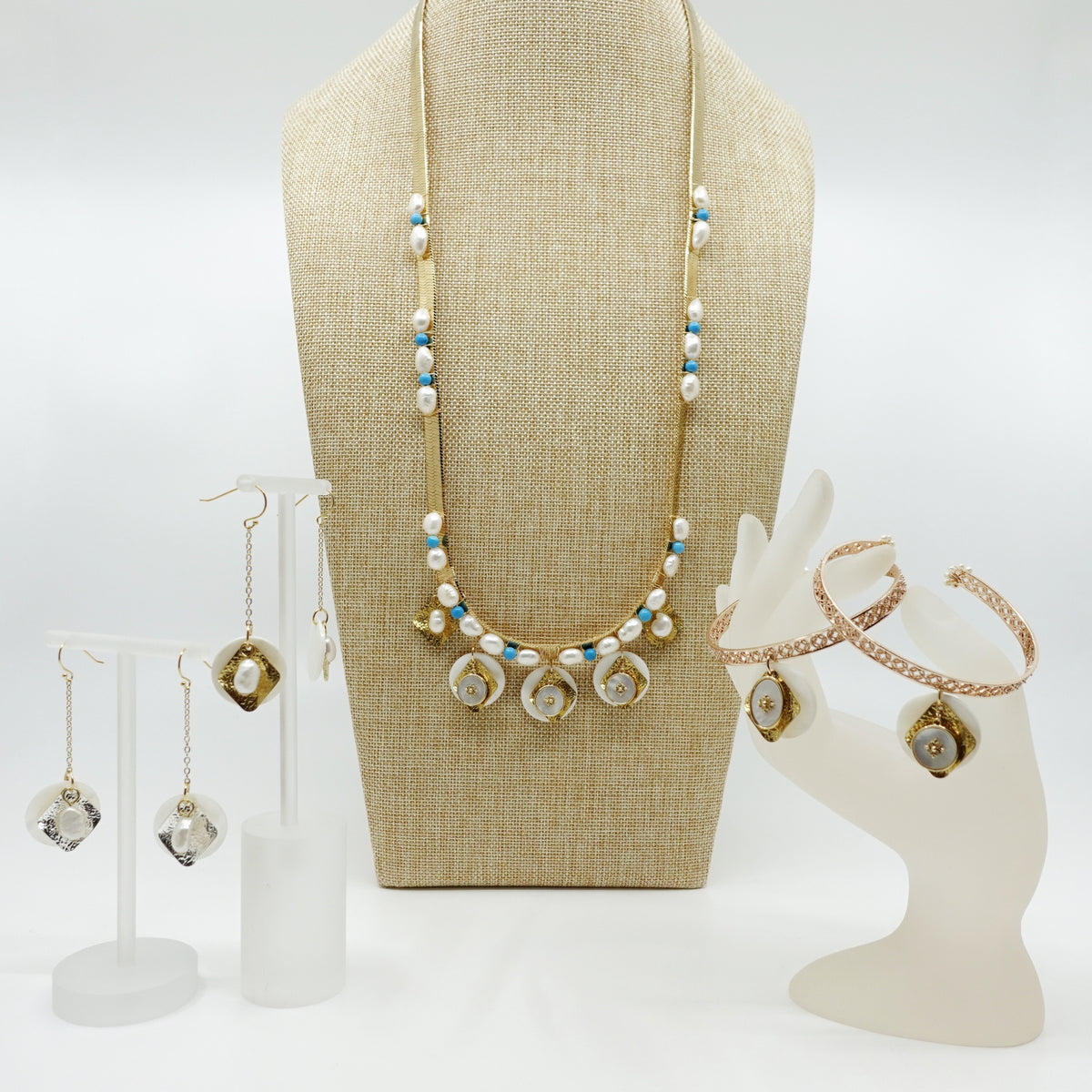 Memory of Ancient Kingdom Herringbone Necklace - Yun Boutique