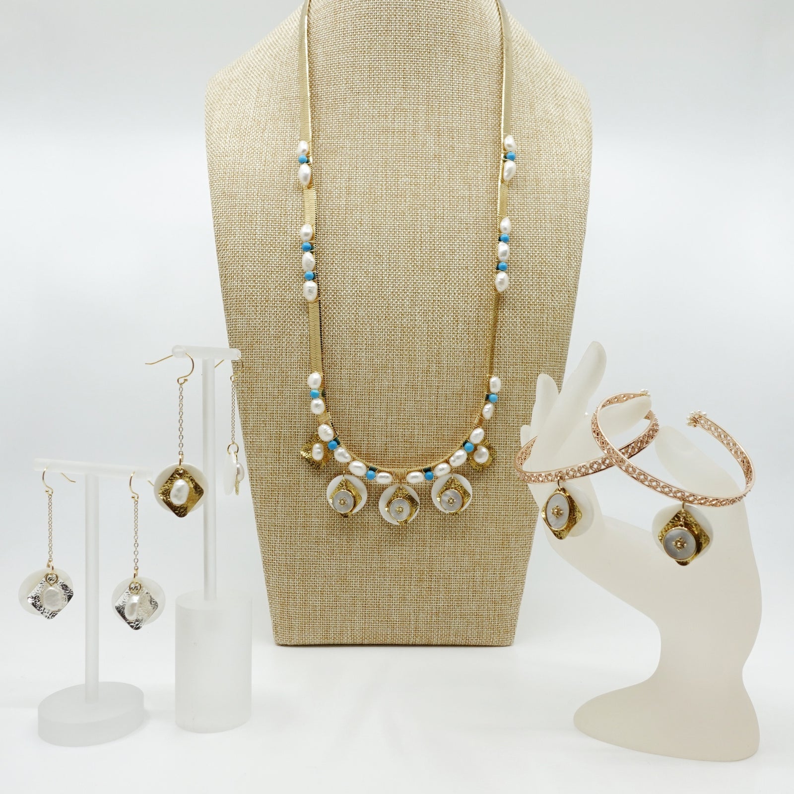 Memory of Ancient Kingdom Herringbone Necklace - Yun Boutique