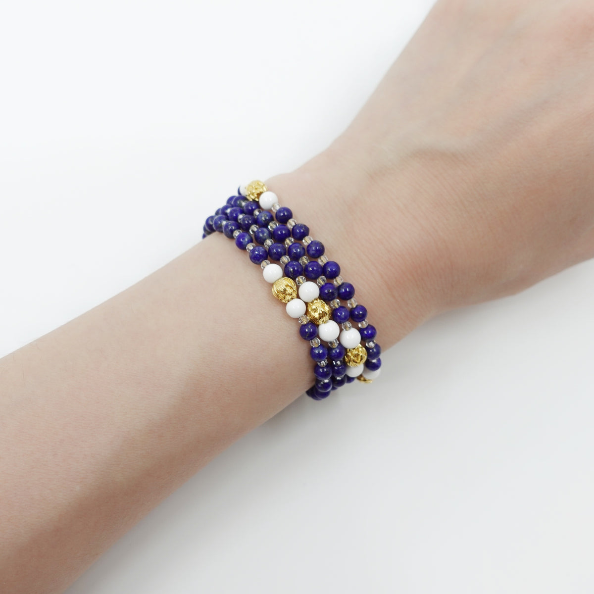 Return to Origin 4mm Lapis Pendant Necklace - Yun Boutique