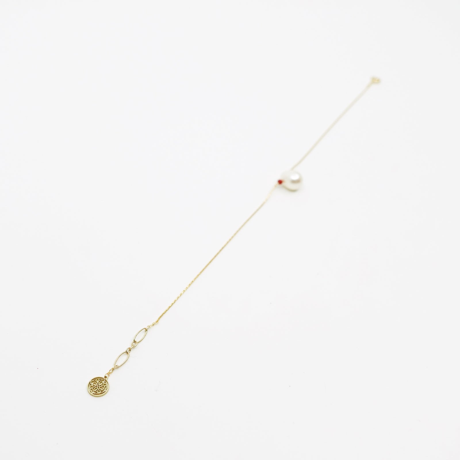 Gold Filled Fresh Water Pearl Anklet - Yun Boutique