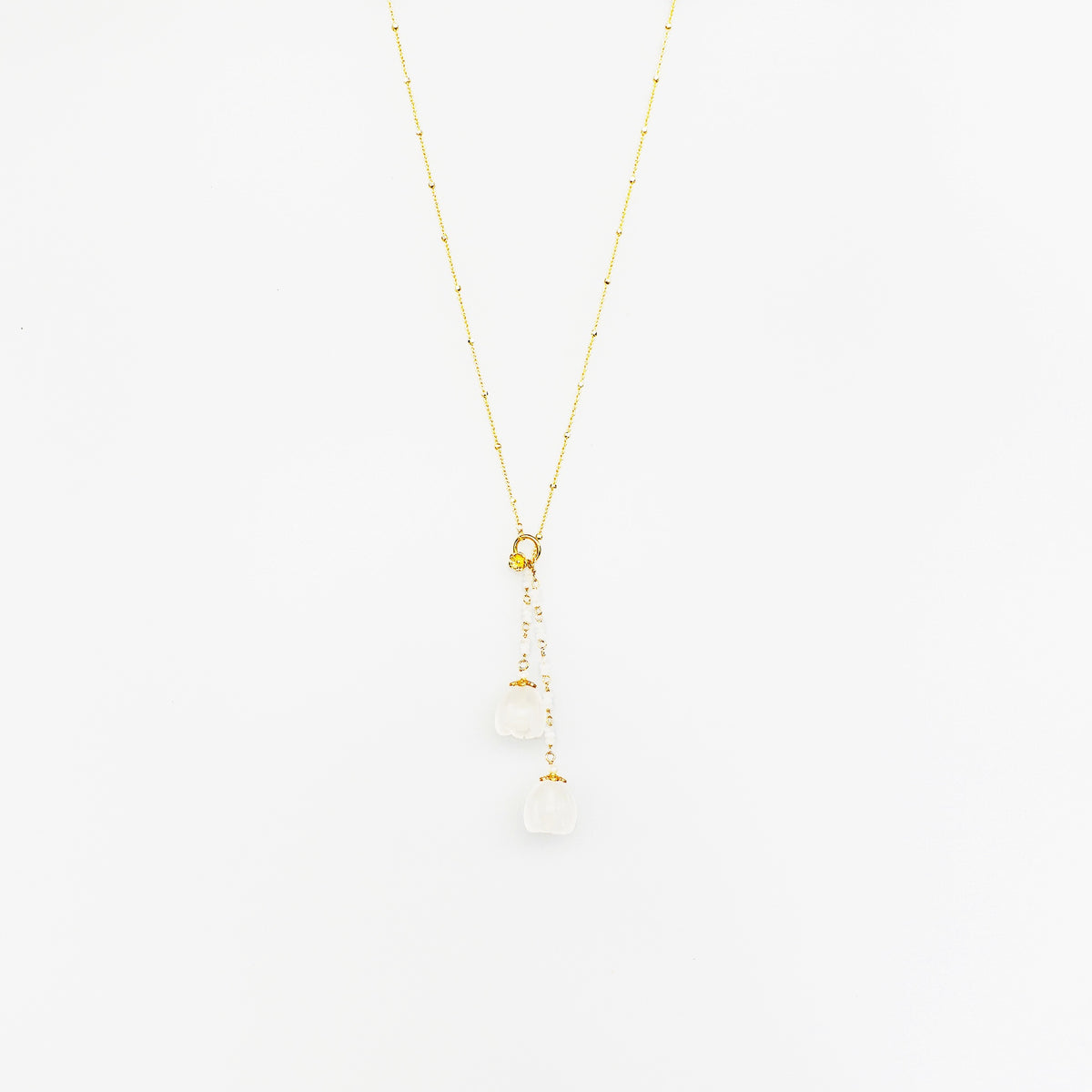 Udumbara Flower Necklace - Yun Boutique