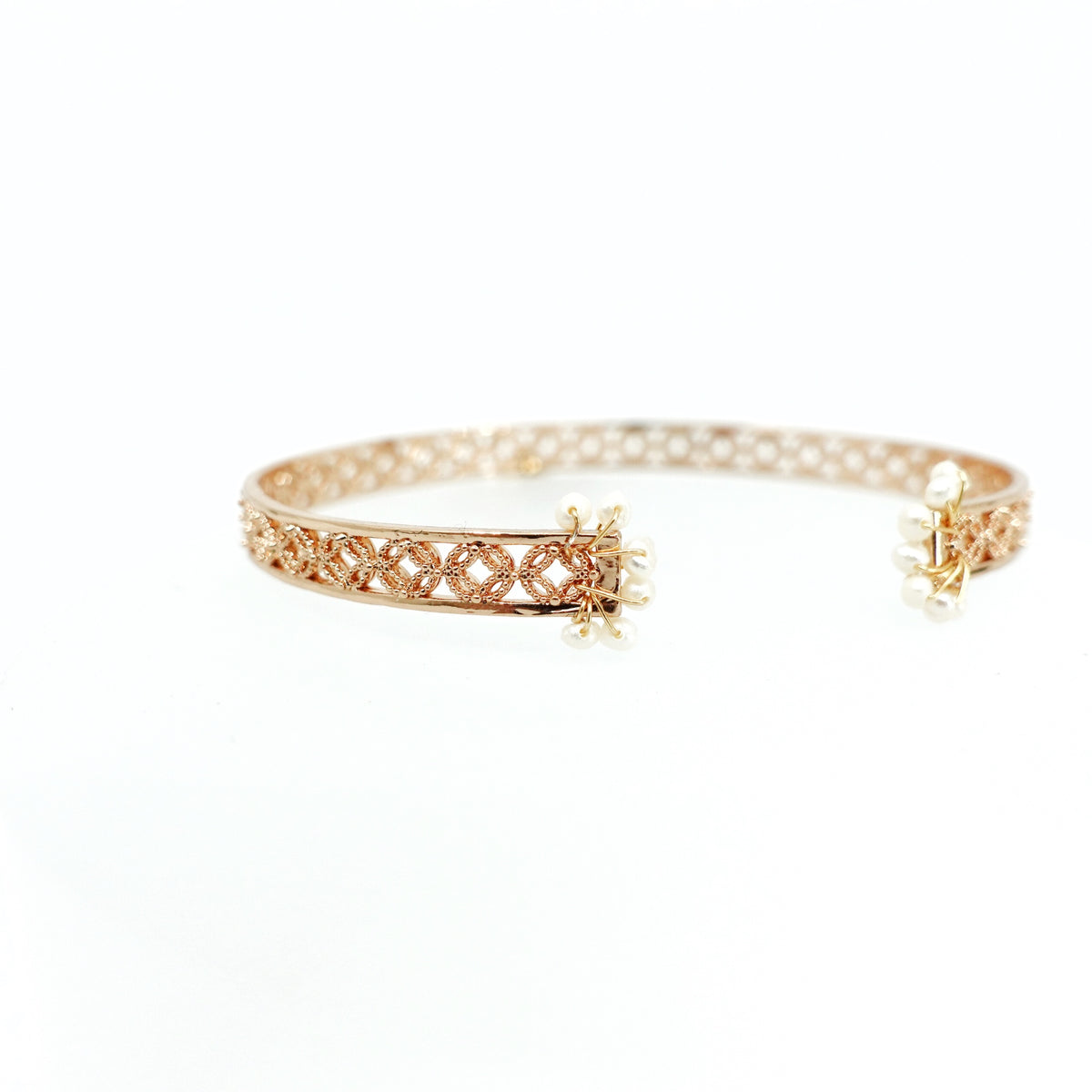 Memory of Ancient Kingdom Bangle Bracelet Gold - Yun Boutique