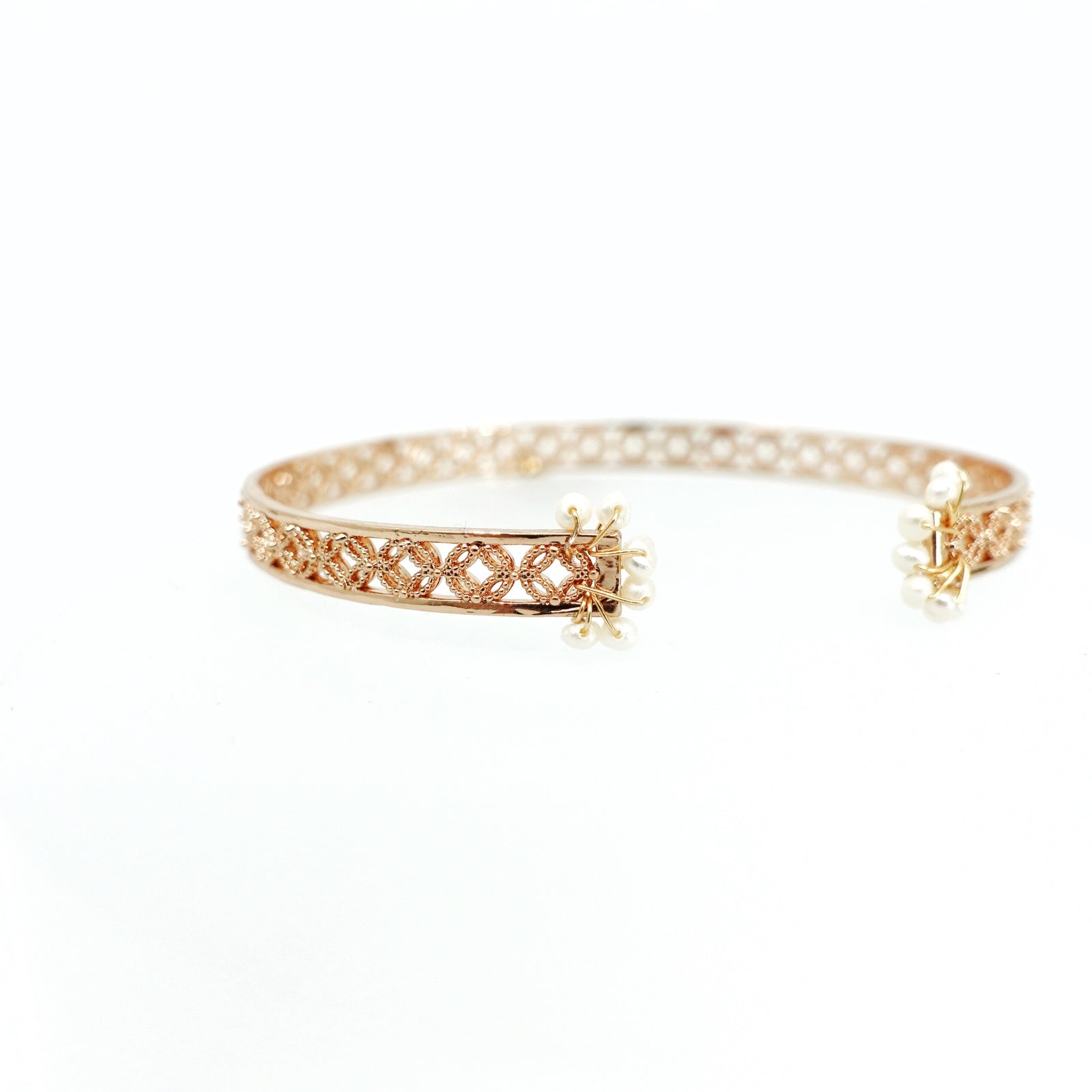 Memory of Ancient Kingdom Bangle Bracelet Gold - Yun Boutique