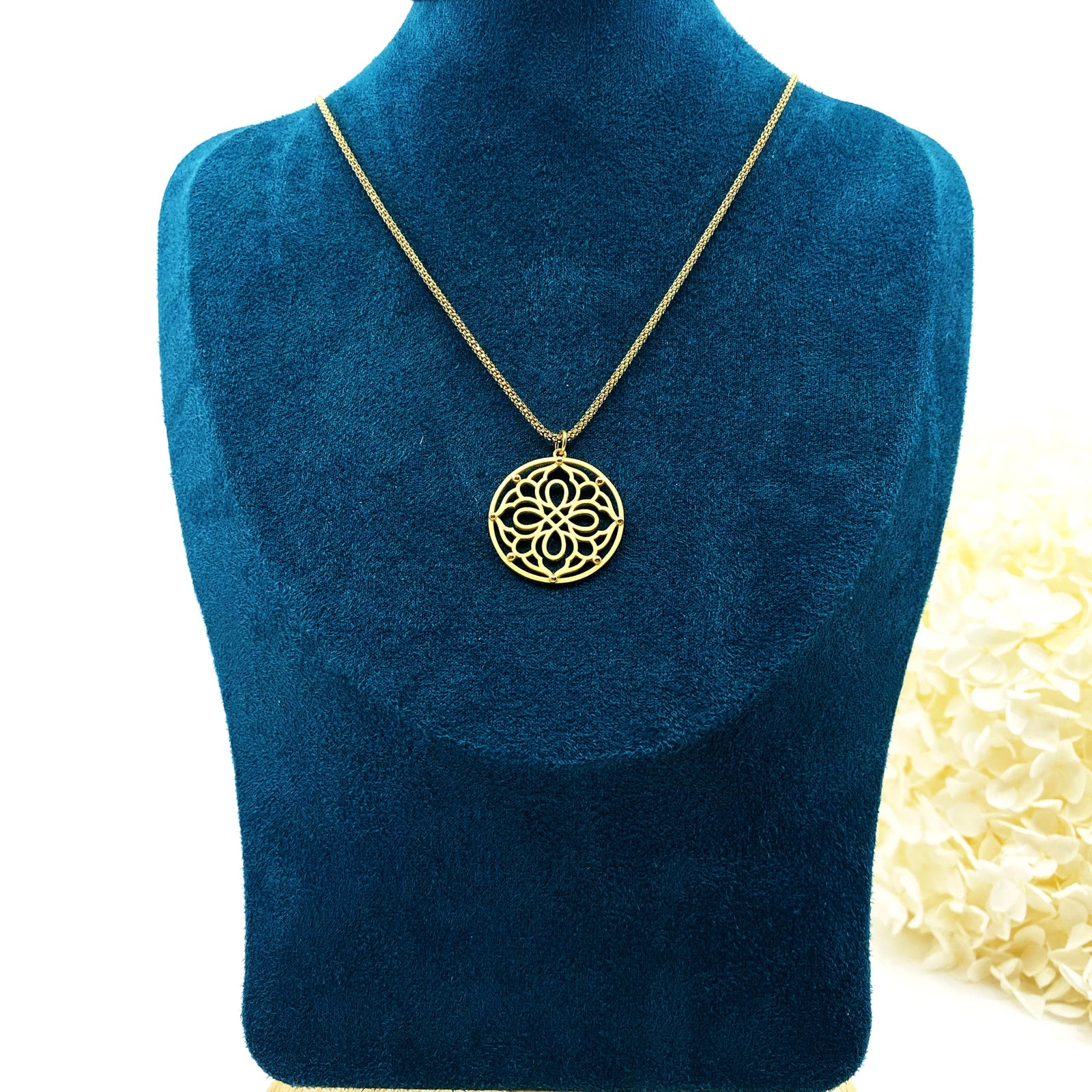 Auspicious Origin Pendant Necklace (Large) - Yun Boutique