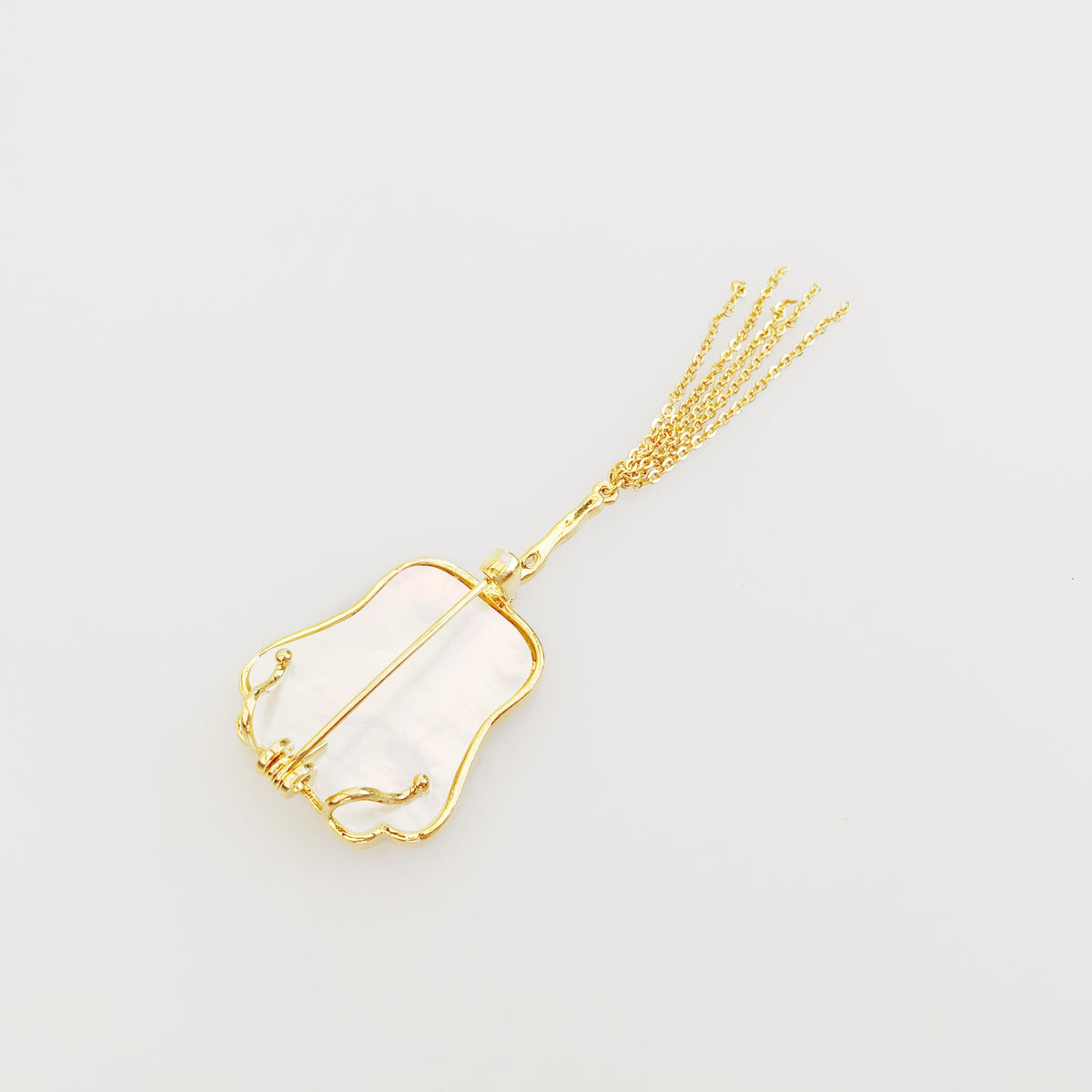 Chinese Chrysanthemum Fan Brooch - Yun Boutique