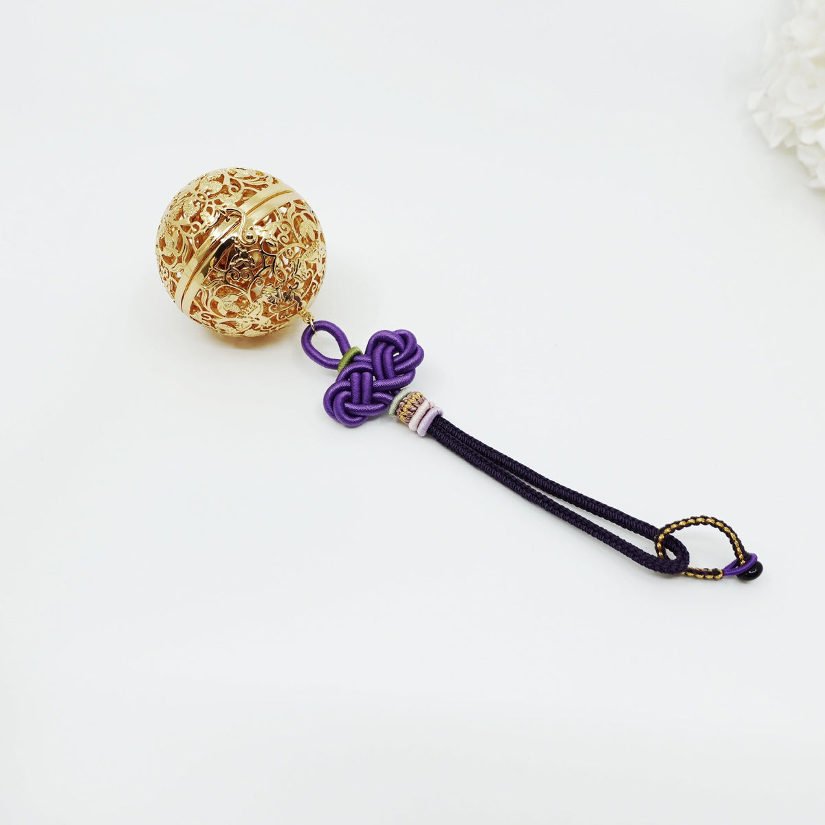 Antique Style Birds and Flower Locket Car Hanger - Yun Boutique