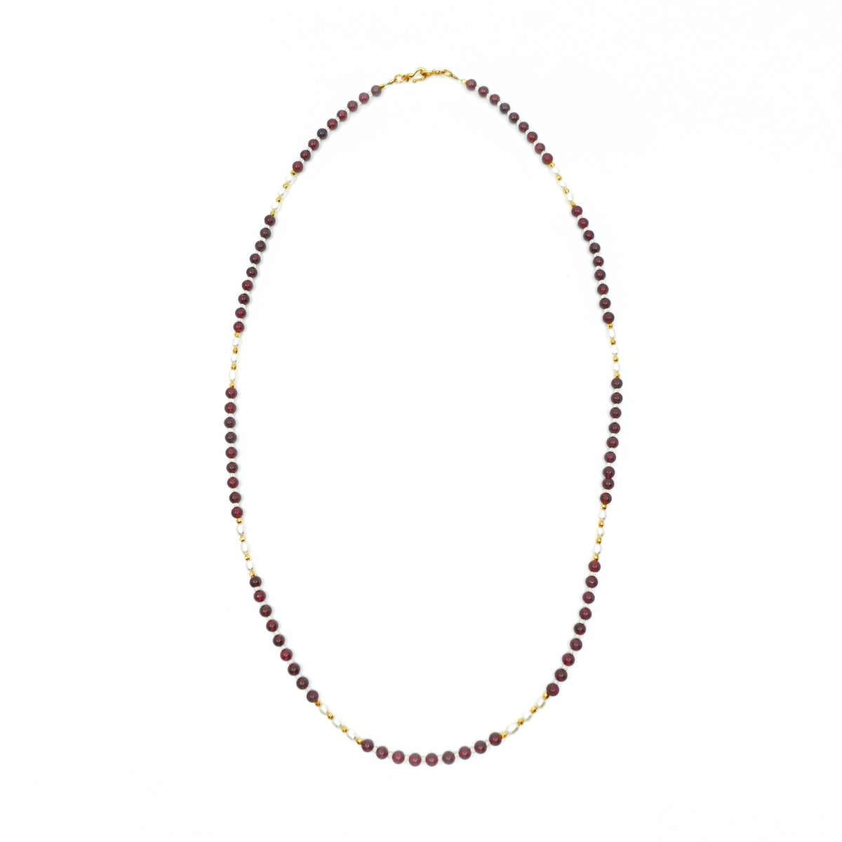 Return to Origin 4mm Garnet Necklace Set - Yun Boutique
