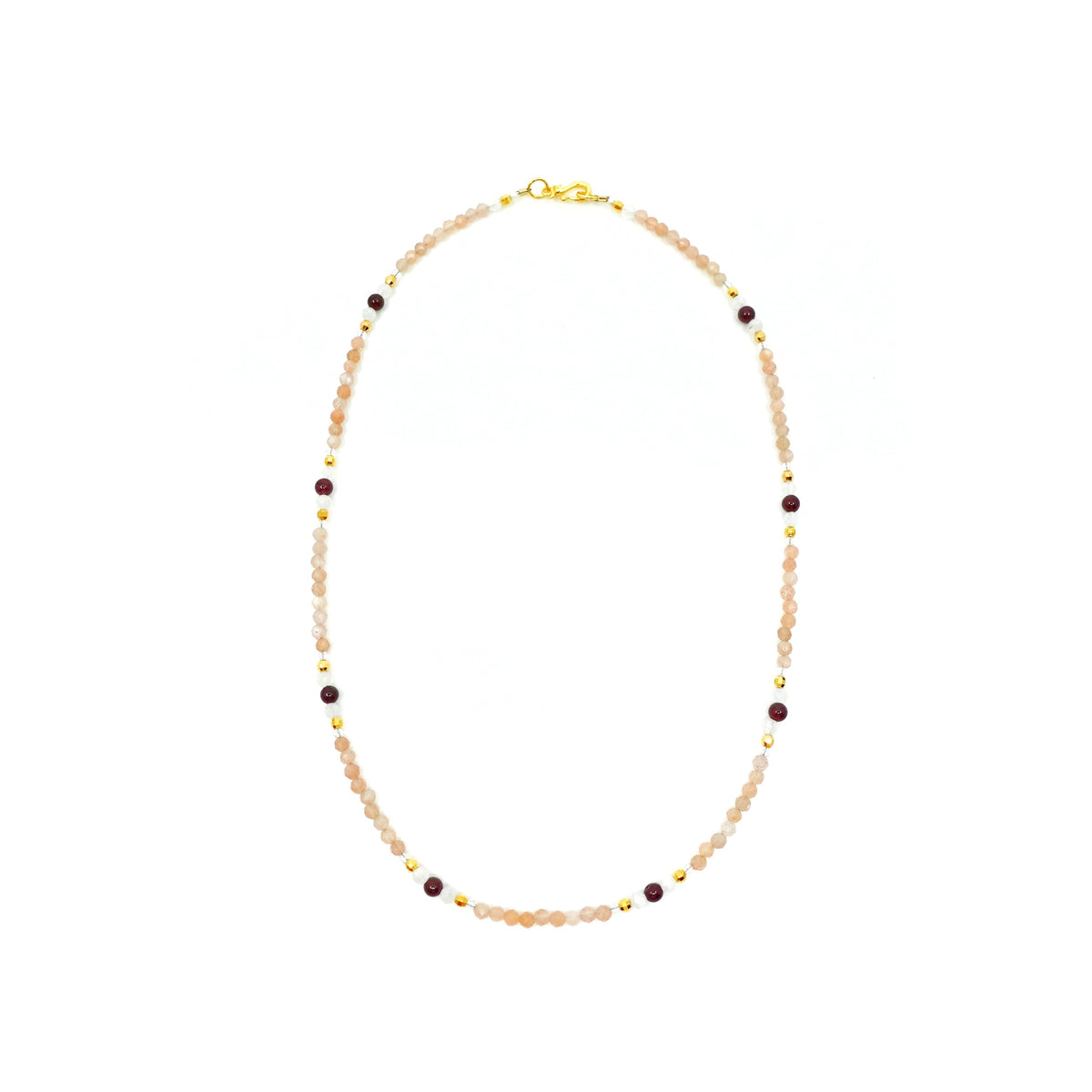 Return to Origin 4mm Sunstone Tassel Necklace - Yun Boutique