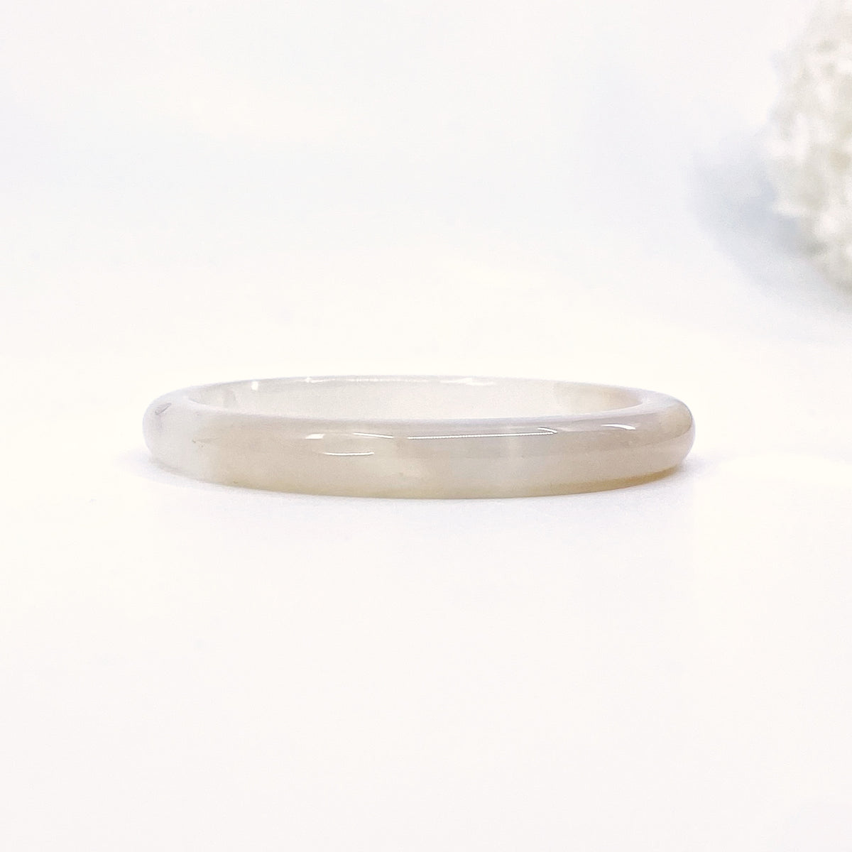 Yun Boutique Sakura Agate Stone Bangle