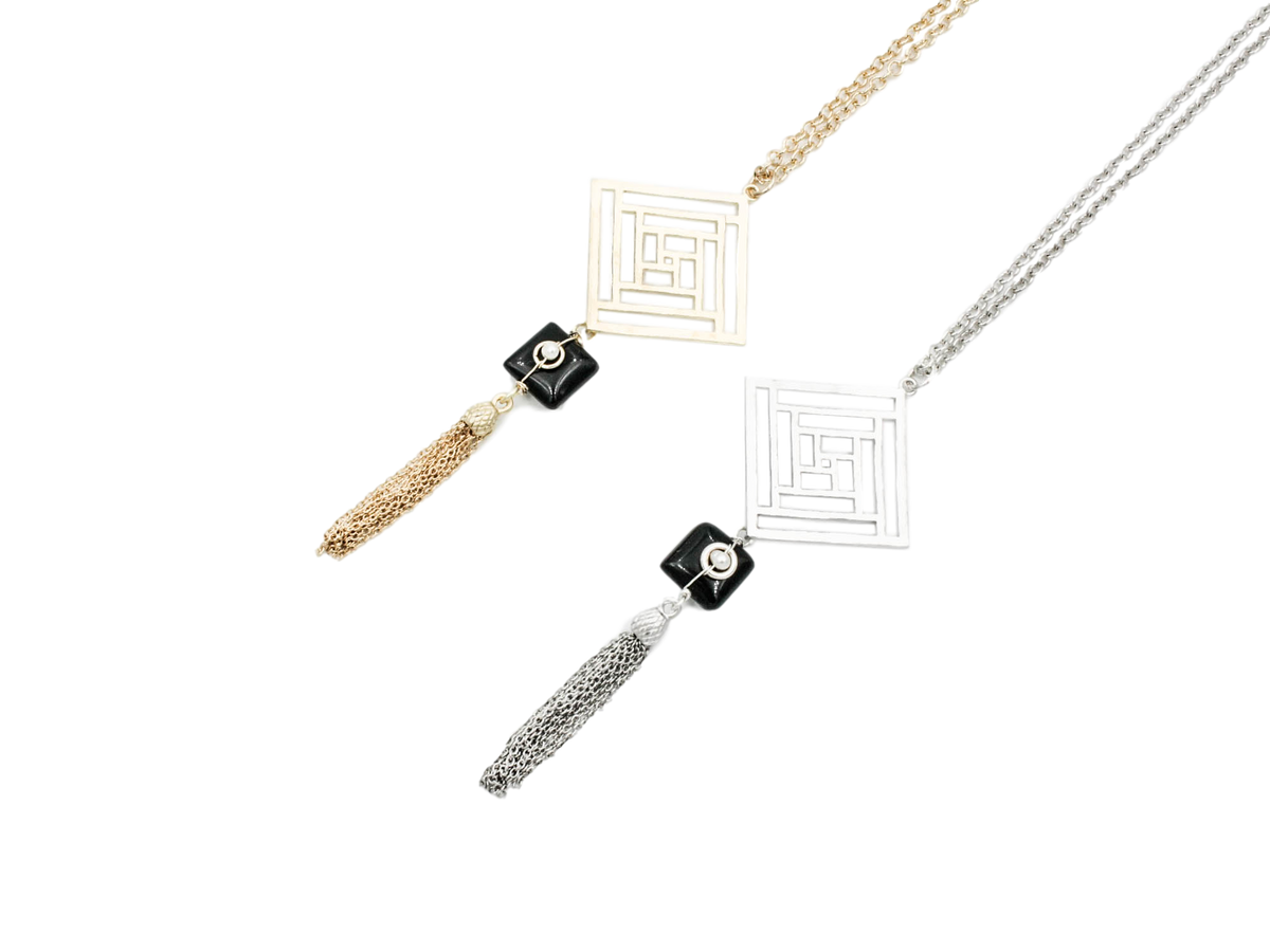 Light of Truth Tassel Necklace - Yun Boutique